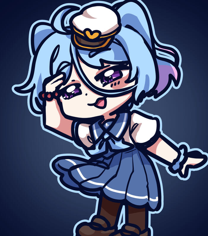 2025, June, by Shionbluu (art request by Addersss)