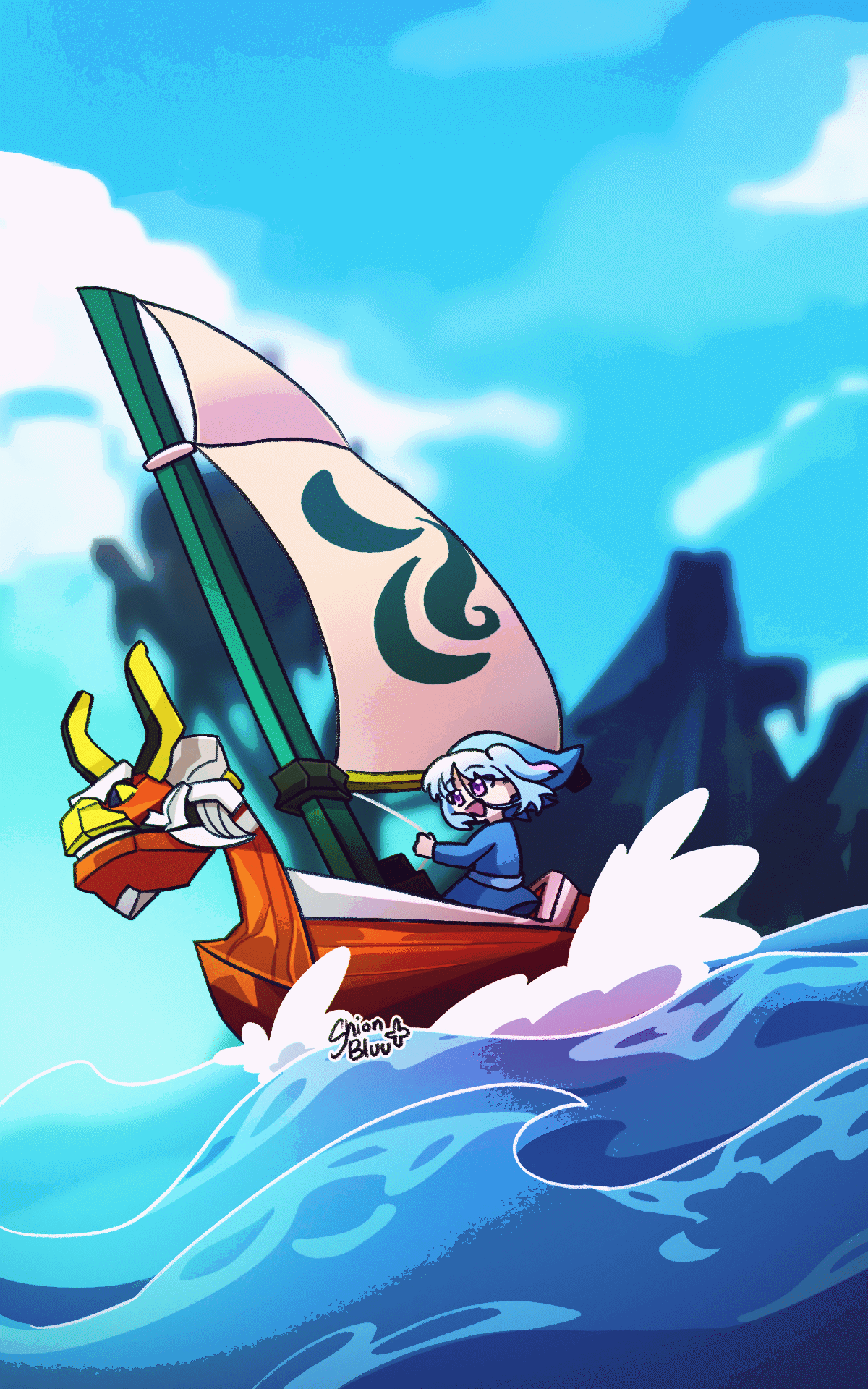 2025 August, art by @ShionBluu, comm'd by @Addersss