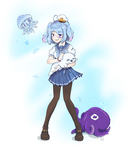 2022 March, art by @dracokiro, comm'd by @Addersss